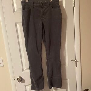 St. John's Bay Charcoal Bootcut Corduroy Pants size 12